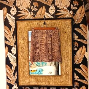 Cache Snakeskin Mini Skirt